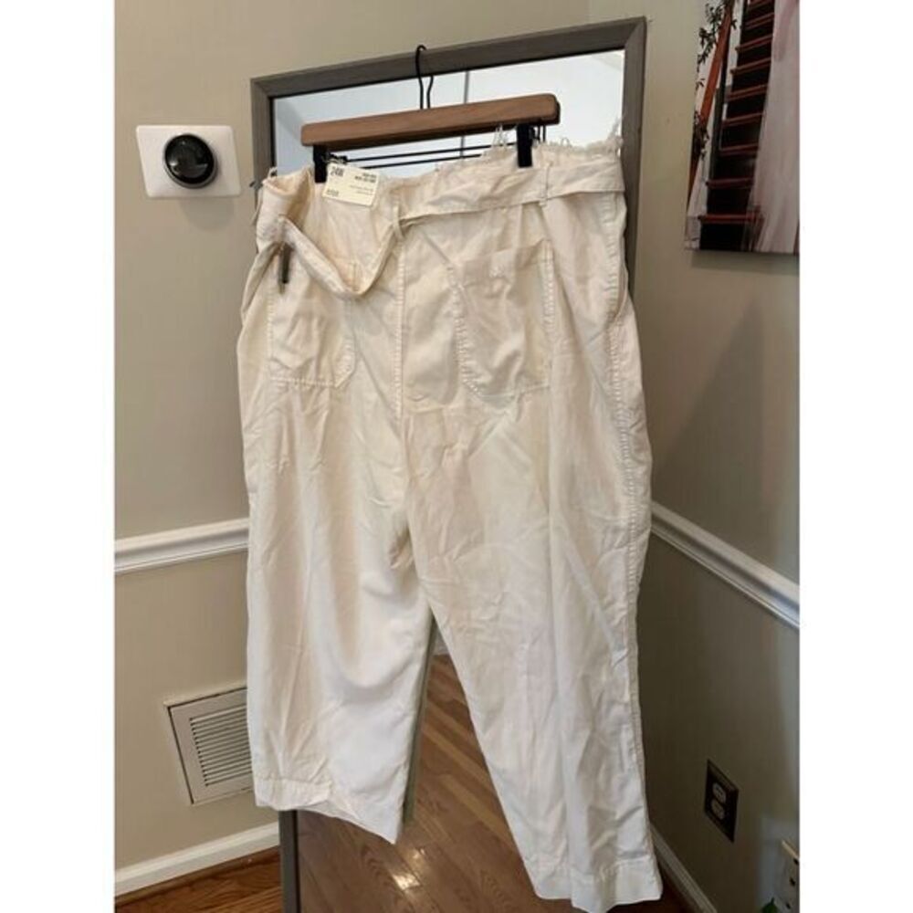 ANA High Rise Wide Leg Crop Size 24W NWT - Picture 2 of 3